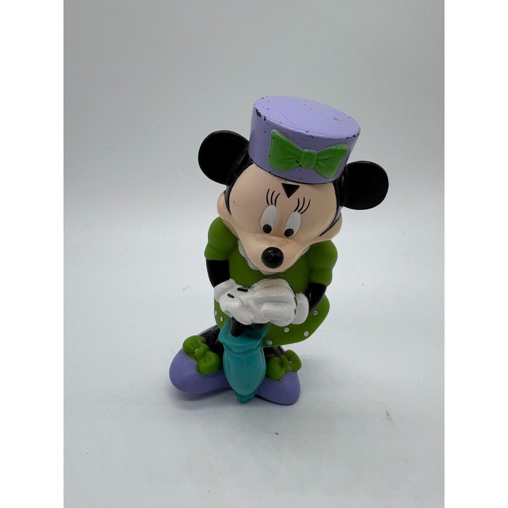 Vintage Tootsie Toy Disney Minnie Mouse Bubble Blower Wand Figure 5"